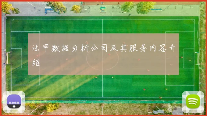 法甲数据分析公司及其服务内容介绍