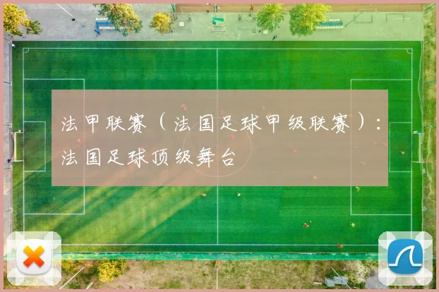 法甲联赛（法国足球甲级联赛）：法国足球顶级舞台